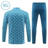 Olympique de Marseille Sweat d'Entraînement Quarter-Zip 2024-25 Bleue Pour Enfant